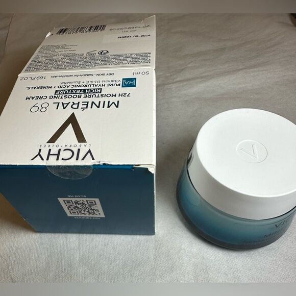 Vichy Mineral 89 Cream, 72H Moisture Boosting Cream 50ml/1.69oz - Picture 4 of 6